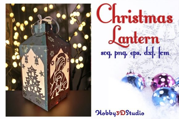 Download Christmas Lantern SVG Templates - Svg templates Collection