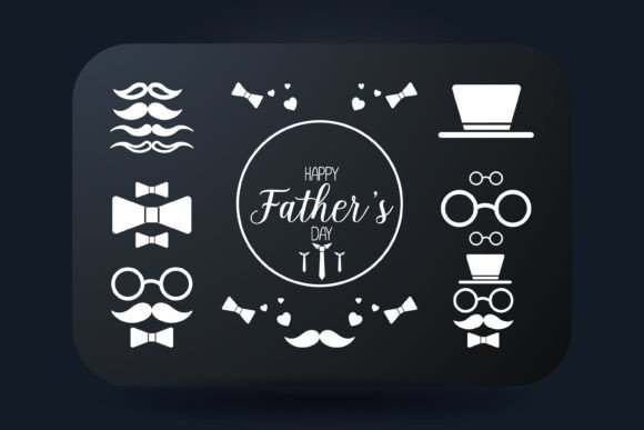 Download Sets of Father's Day Design Elements - Father's day design Collection