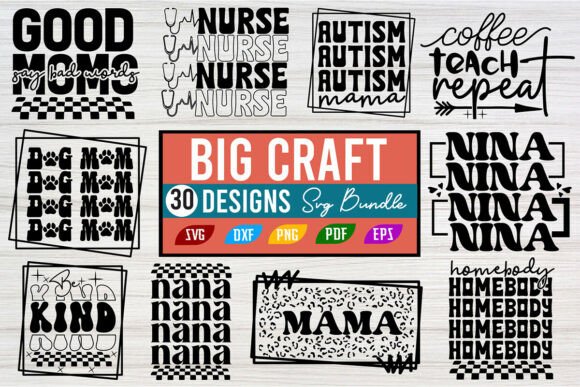 Download Big Craft Svg Bundle - Premium Resources