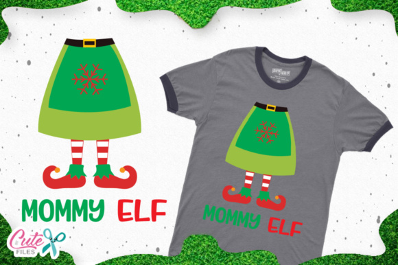 Download Mommy Elf, Christmas Cut Files for Crafters - Christmas cut files Collection