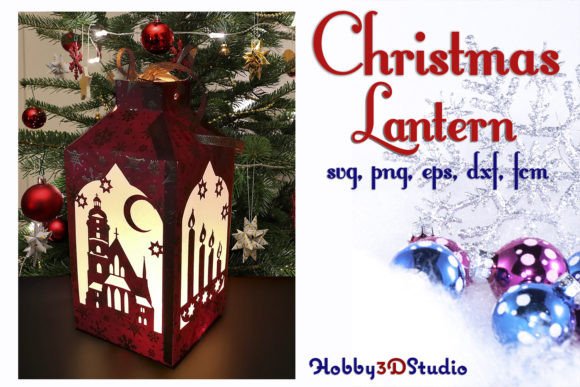 Download Christmas Lantern SVG Templates - Svg templates Collection