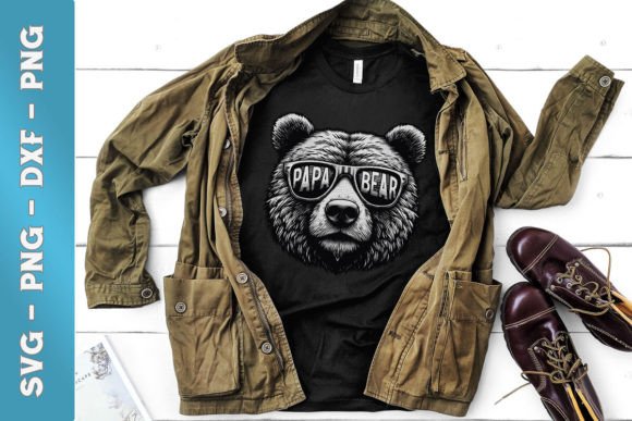 Download Papa Bear Best Dad Fathers Day SVG - Papa bear Collection