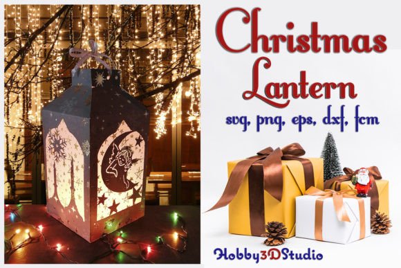 Download Christmas Lantern SVG Templates - Svg templates Collection