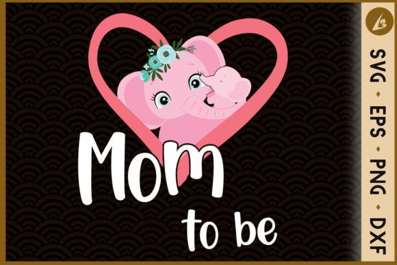 Download Elephant Mom to Be SVG - Mom to be svg Collection