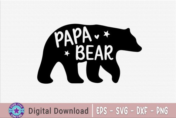Download Father’s Day Dad Papa Bear SVG PNG - Papa bear Collection